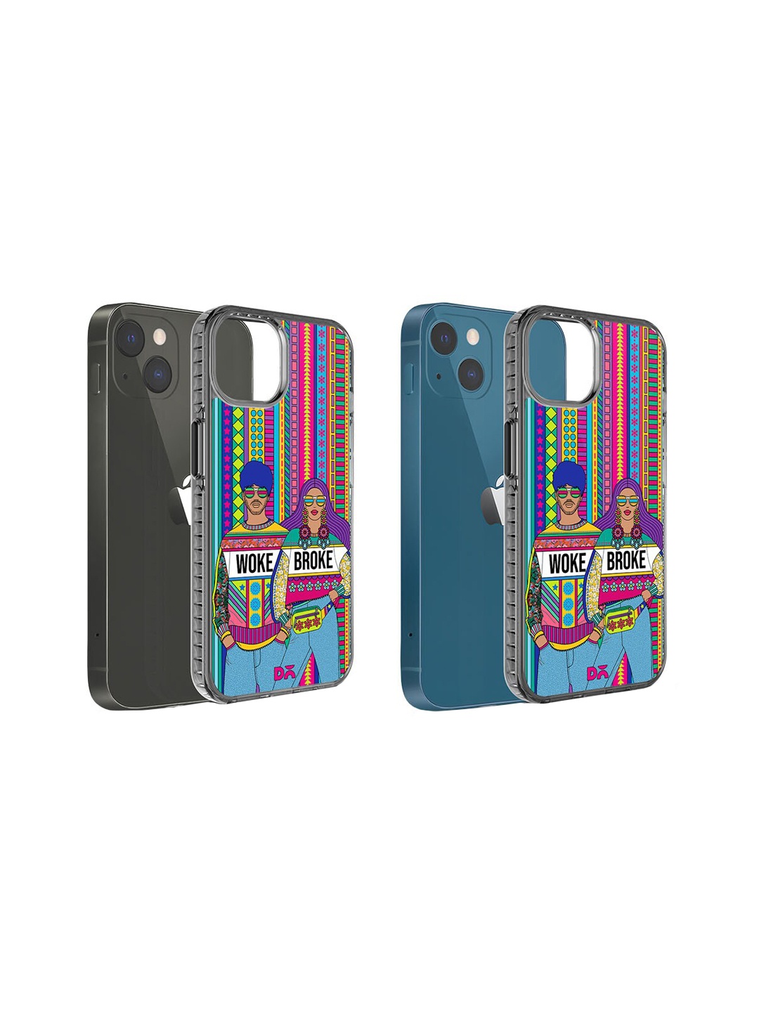 

DailyObjects Printed Impact Resistant iphone 15 Pro Max Phone Case Cover, Blue