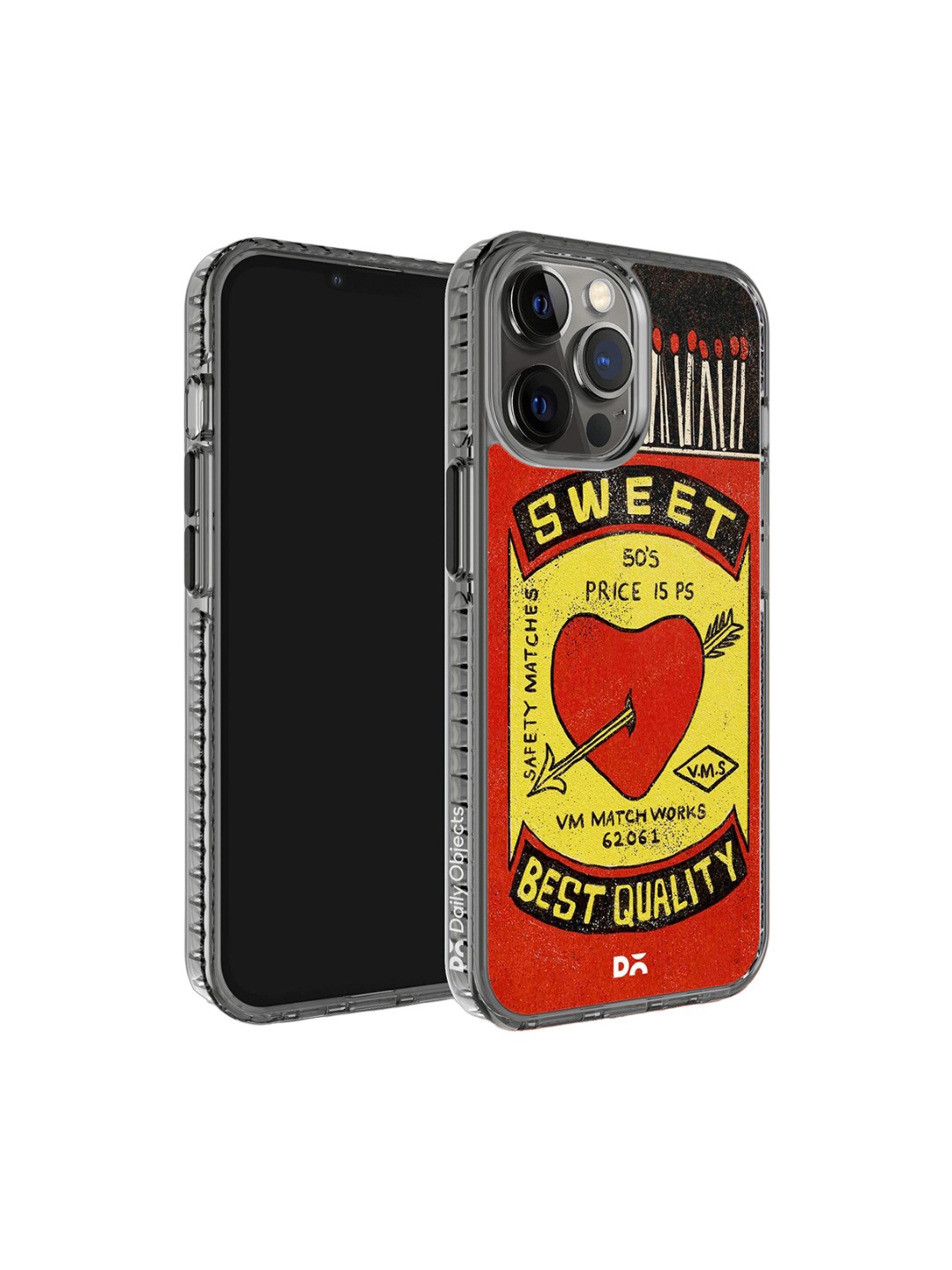 

DailyObjects Sweet Matchbox iPhone 12 Pro Max Phone Case Cover, Yellow