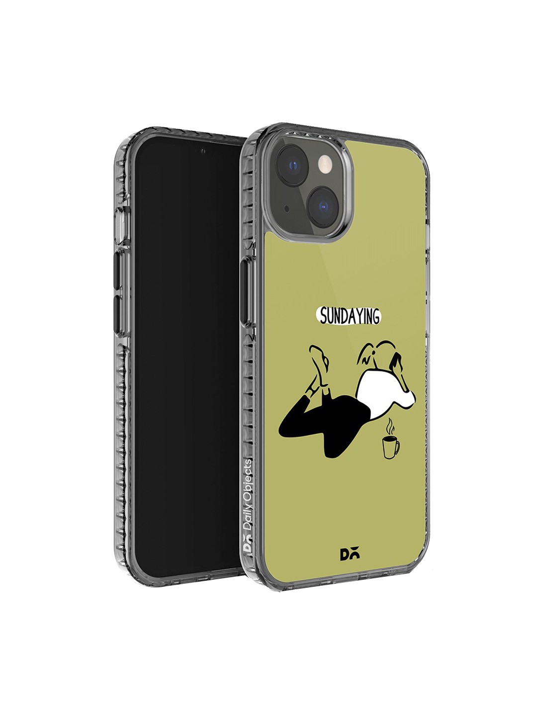 

DailyObjects Printed iPhone 14 Plus Case Cover, Green