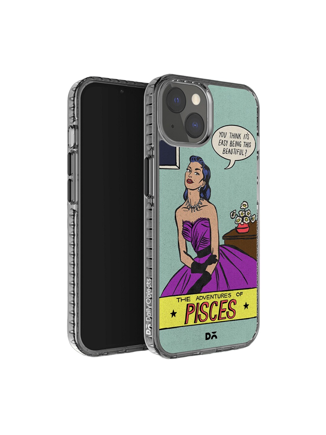 

DailyObjects Graphic Printed iPhone 14 Mobile Back Case, Green