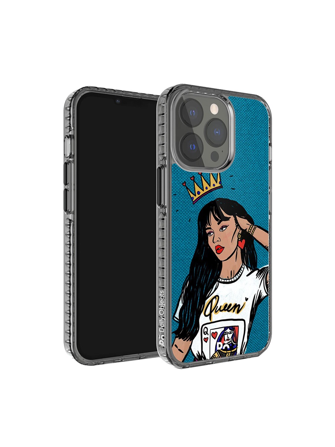

DailyObjects Unisex iPhone 14 Pro Max Case Cover, Blue