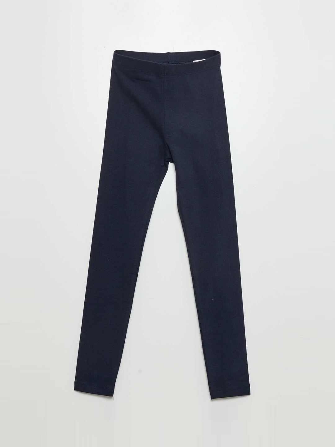 

KIABI Girls Cotton Long Stretch Legging, Blue