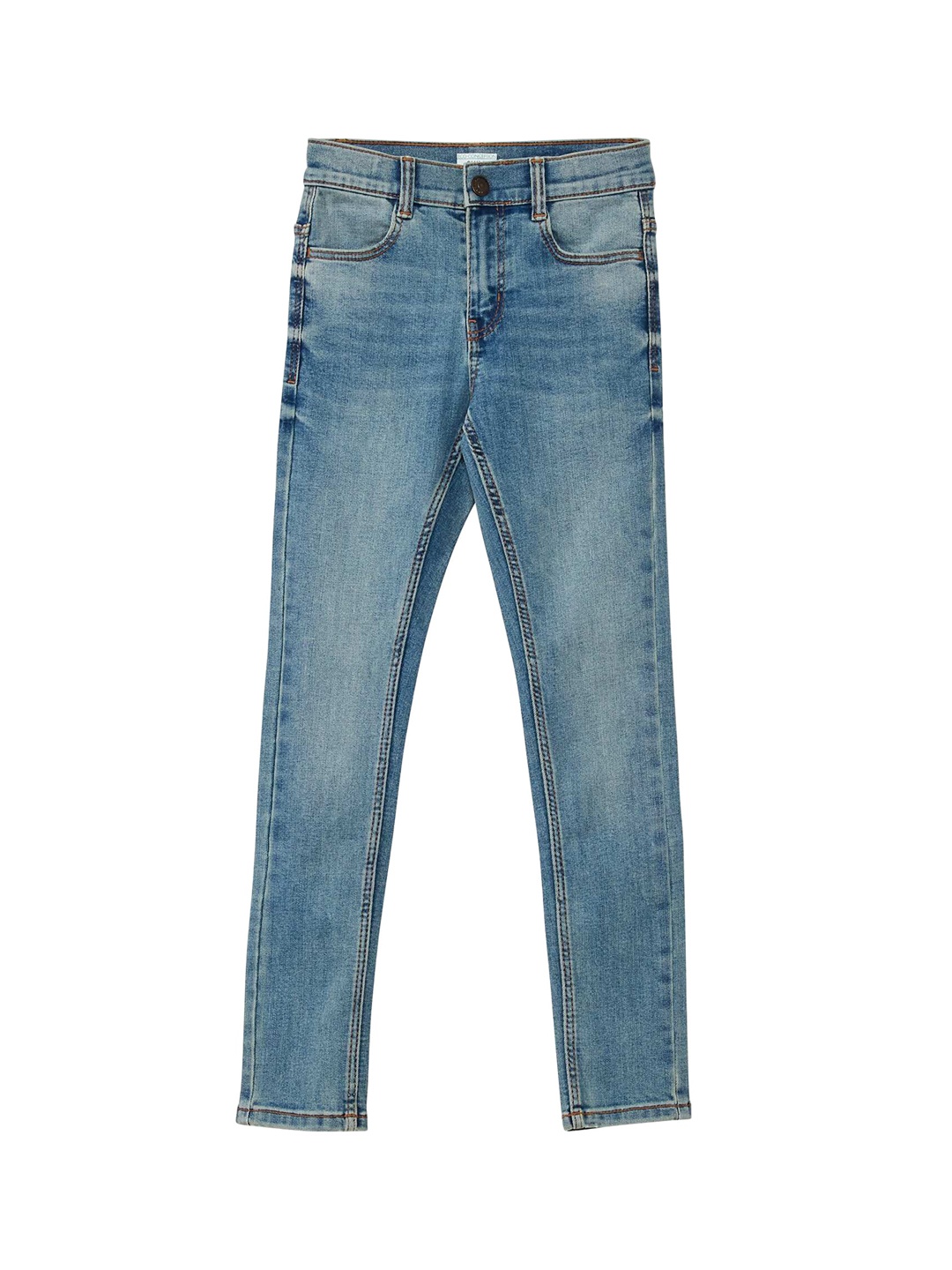 

KIABI Boys Cotton Casual Trouser, Blue