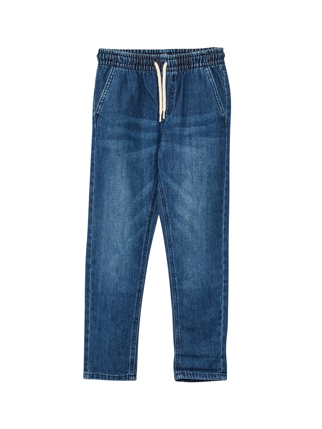 

KIABI Boys Regular Fit Cotton Trouser, Blue