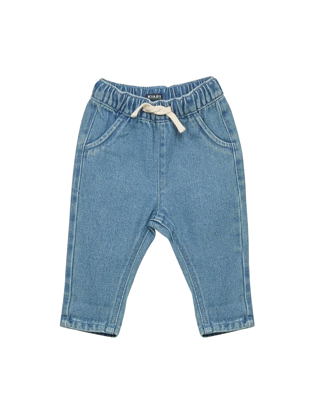 

KIABI Boys Mid Rise Cotton Jogger, Blue