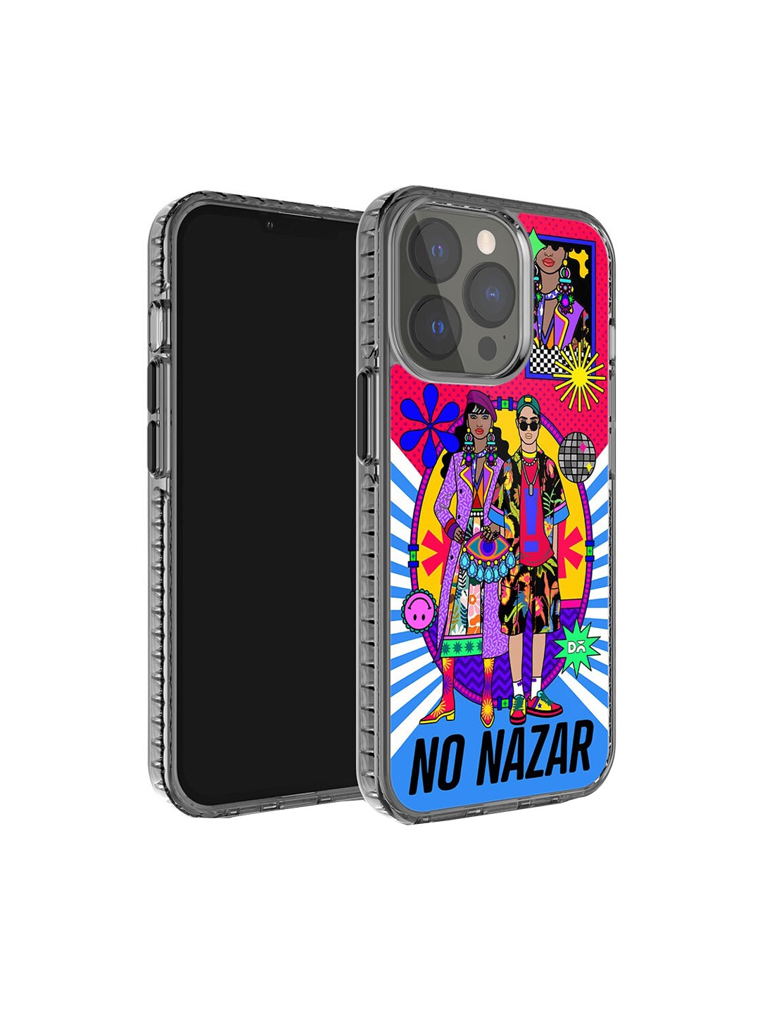 

DailyObjects Unisex iPhone 14 Pro Max Mobile Cover, Blue