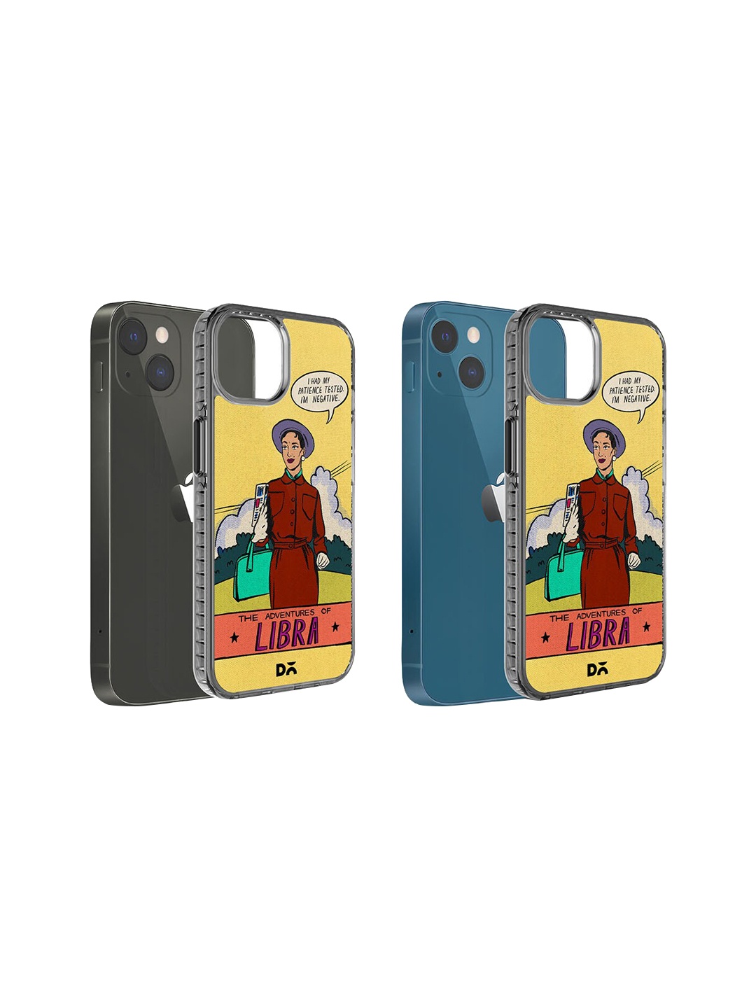 

DailyObjects Libra iPhone 15 Plus Back Case Cover, Yellow