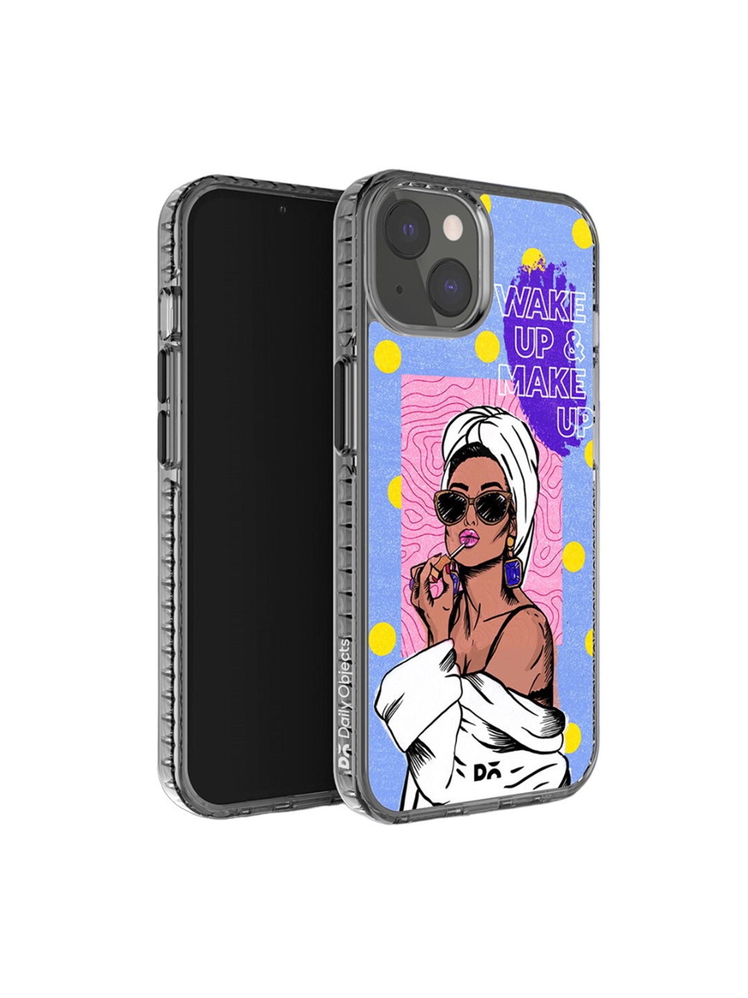 

DailyObjects Printed Impact Resistant iPhone 14 Pro Max Phone Case Cover, Blue