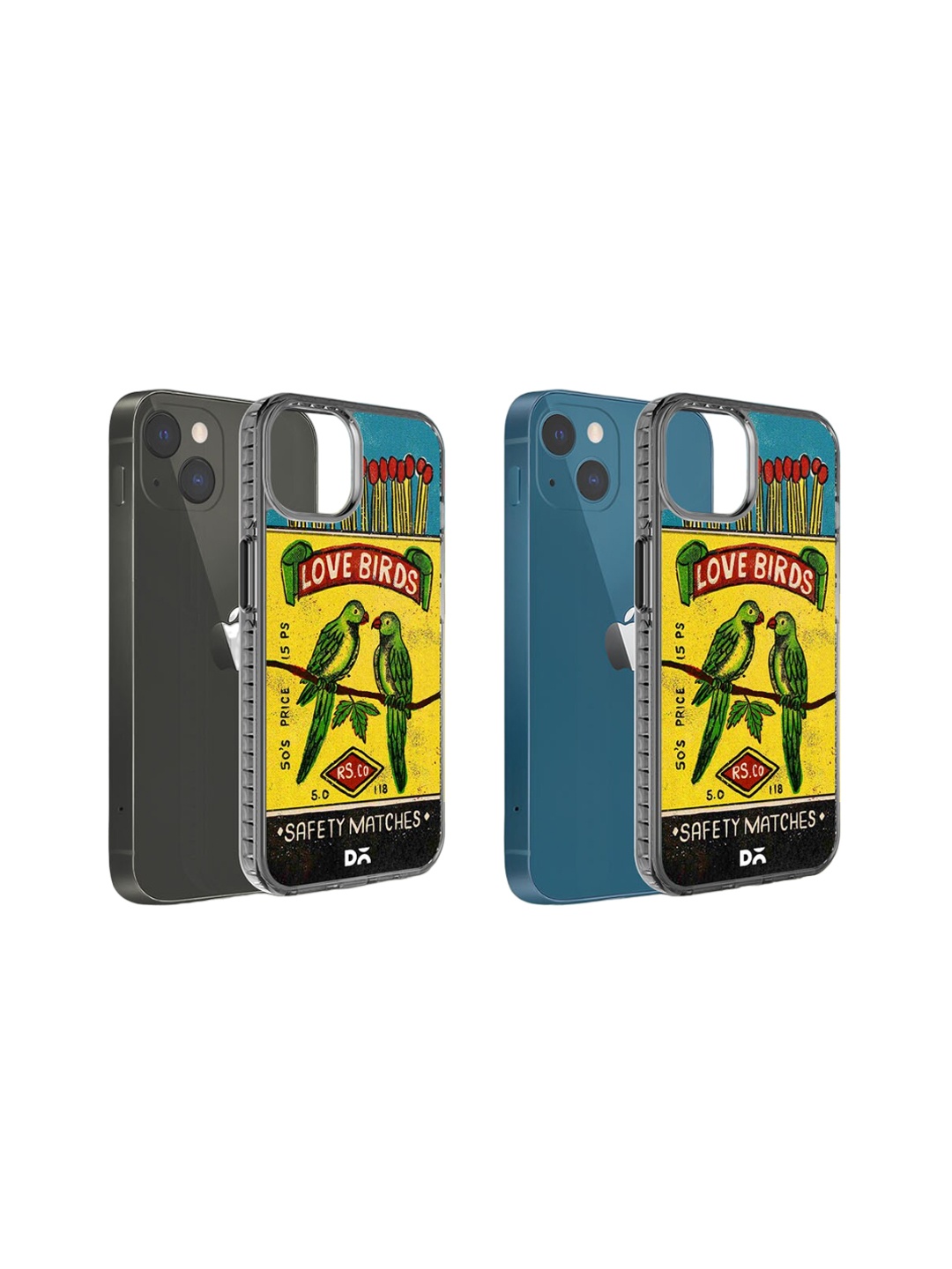 

DailyObjects Printed iPhone 15 Plus Super Slim Back Case, Yellow