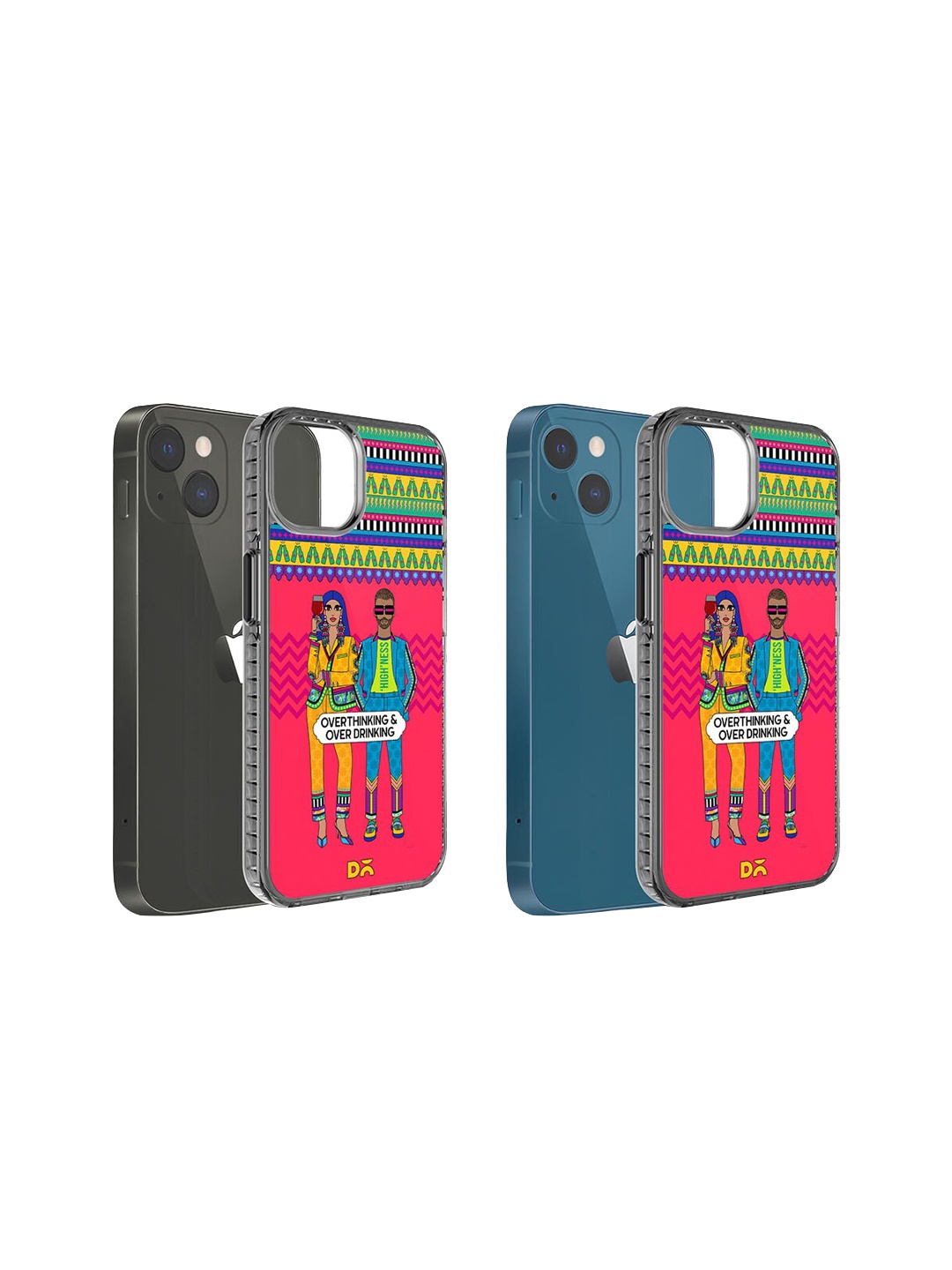 

DailyObjects iPhone 15 Mobile Cover, Pink