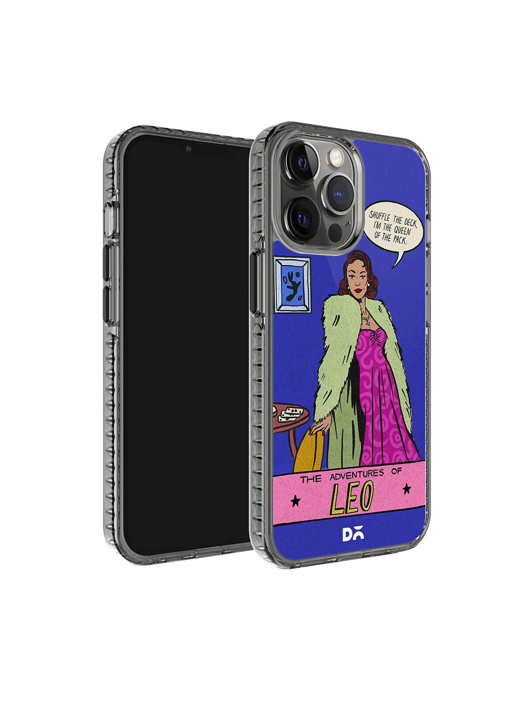 

DailyObjects Printed iPhone 12 Pro Max Back Case Cover, Blue