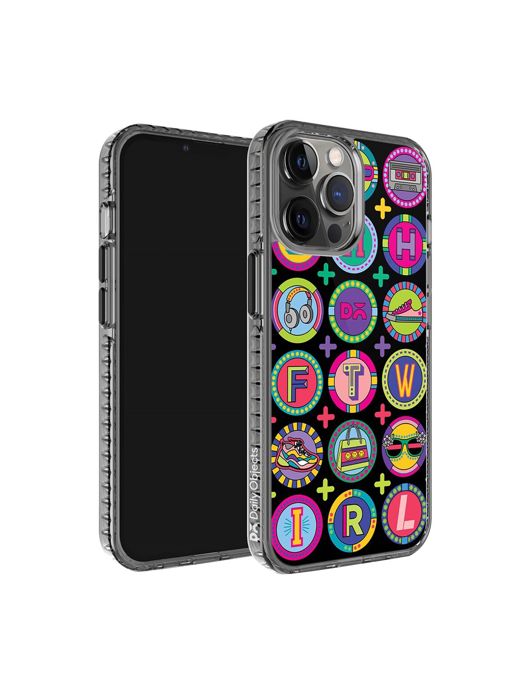 

DailyObjects Millennial Lingo iPhone 12 Pro Max Phone Case Cover, Black