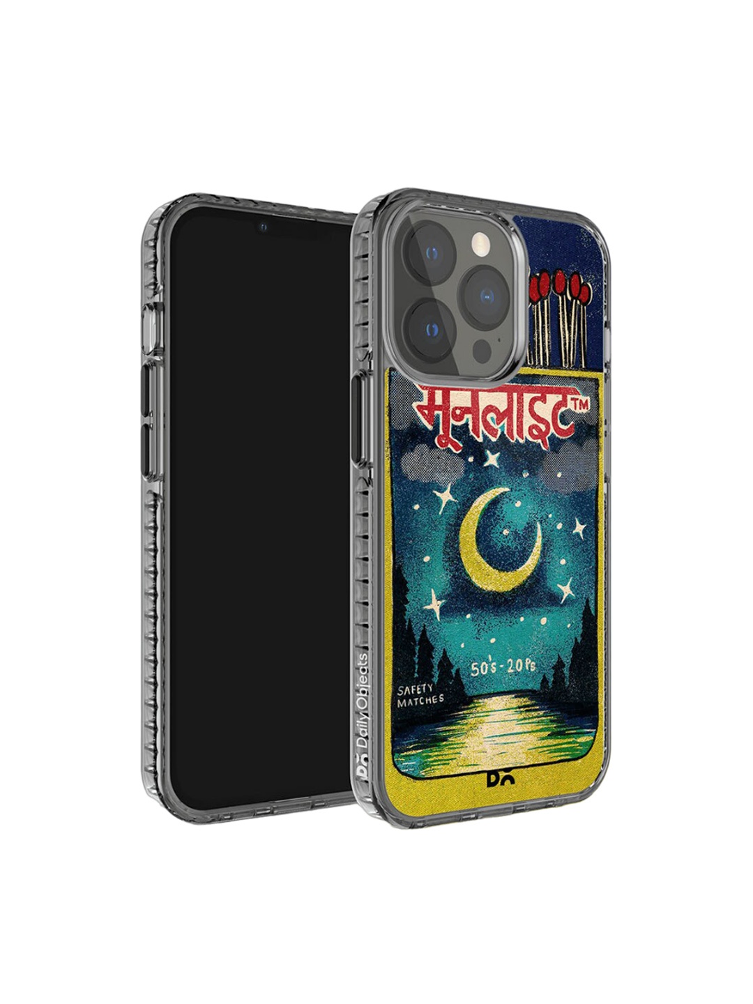 

DailyObjects Quirky Printed iPhone 14 Pro Max 2.0 Case Cover, Black