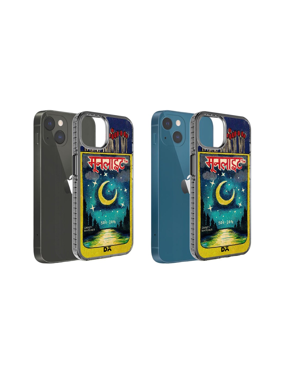 

DailyObjects Moonlight Matchbox Stride Impact Resistant iPhone 15 Plus Phone Case Cover, Green