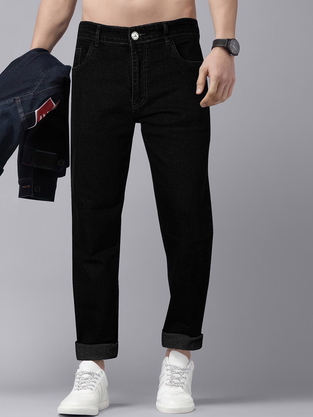 

Jb Just BLACK Men Urban Slim Clean Look Stretchable Jeans