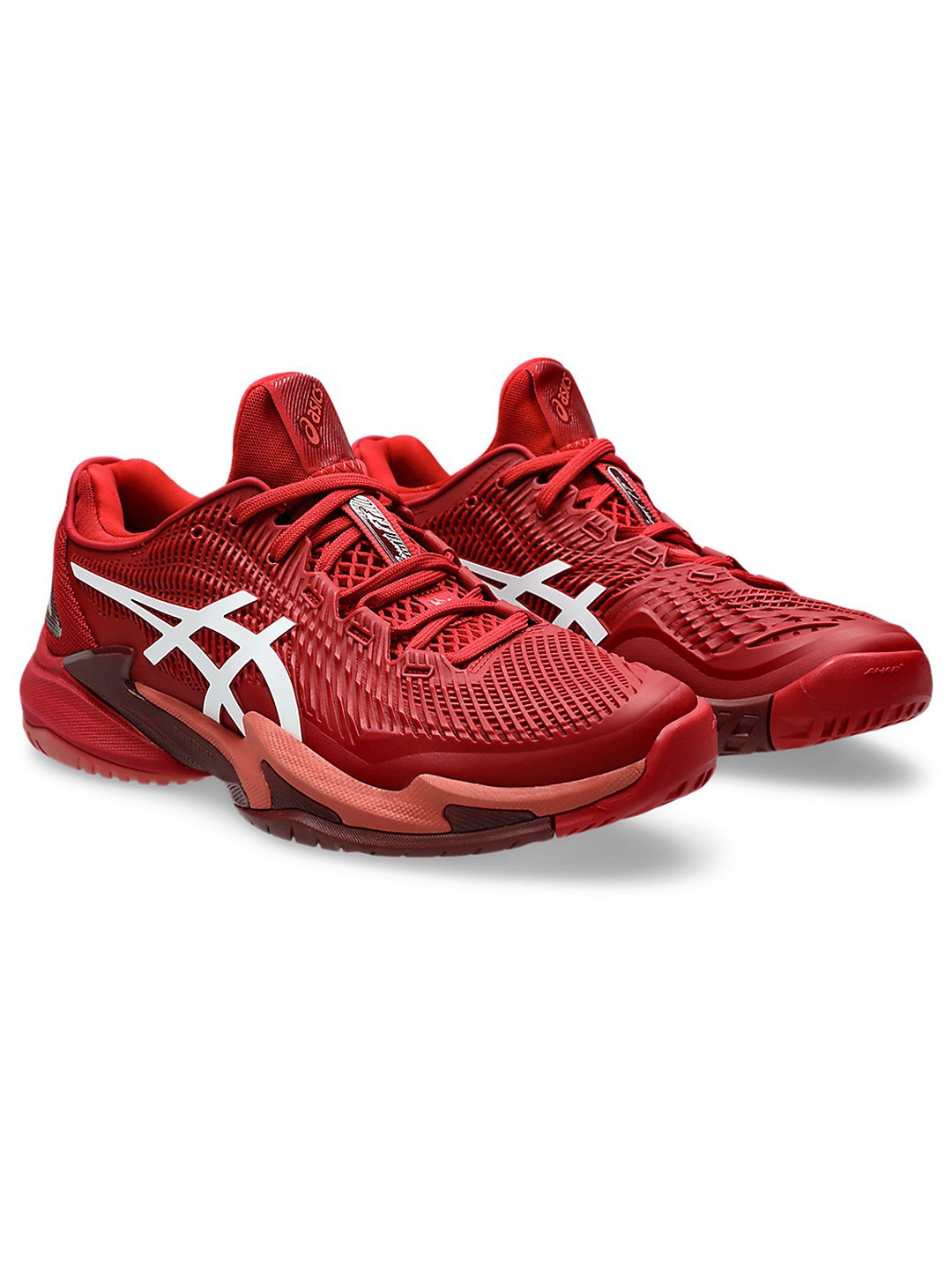

ASICS Men Court FF 3 Novak Tennis Shoes, Red
