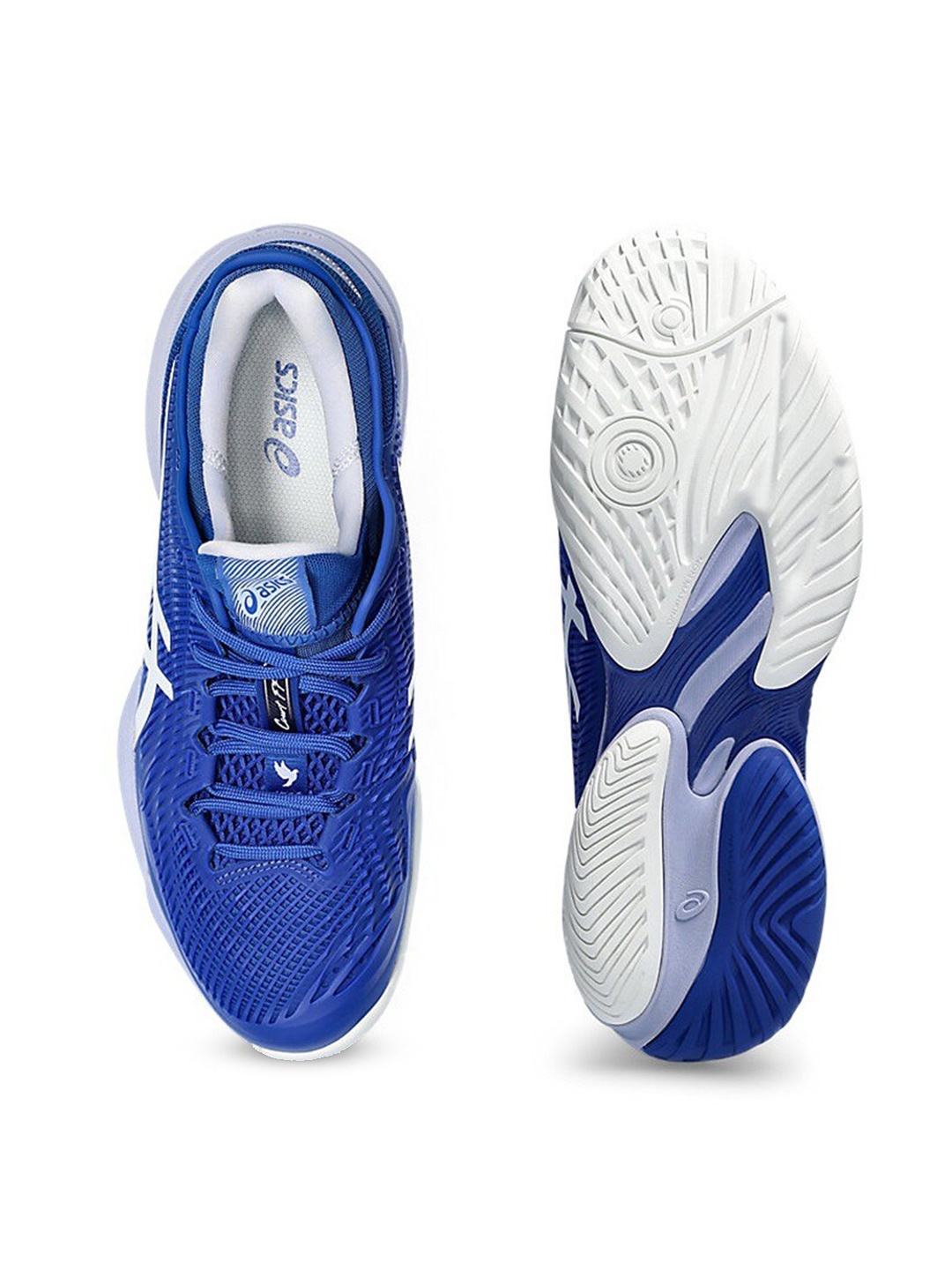 

ASICS Men Court FF 3 Novak Tennis Shoes, Blue