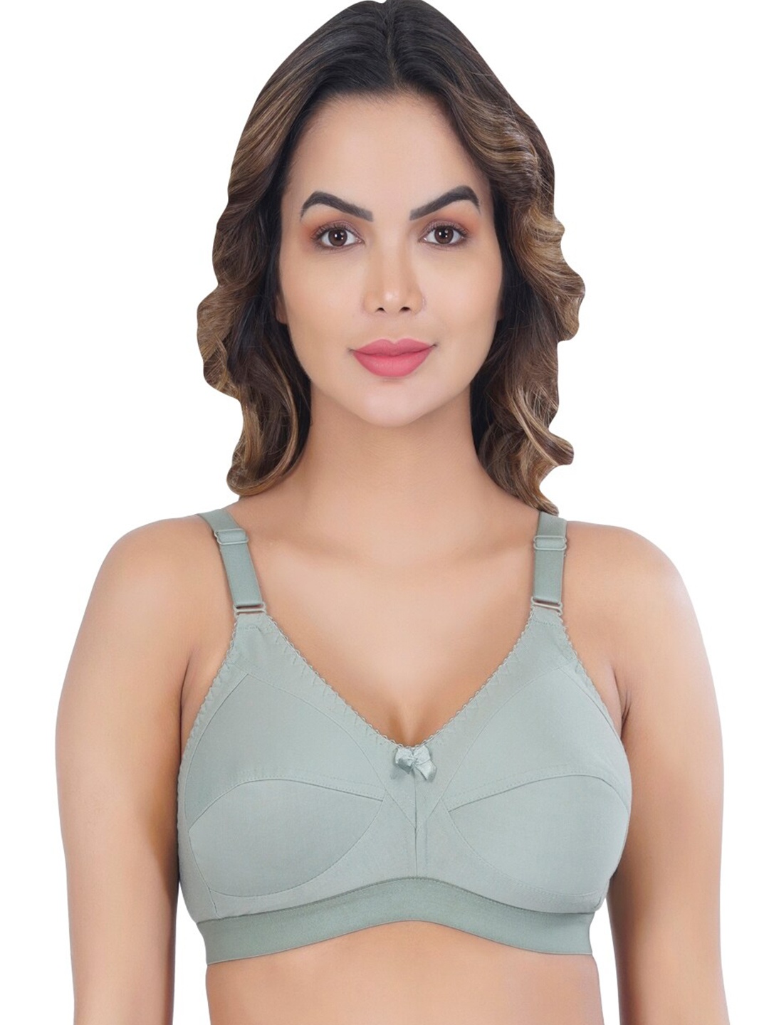 

Eve's Beauty Full Coverage Bra, Green