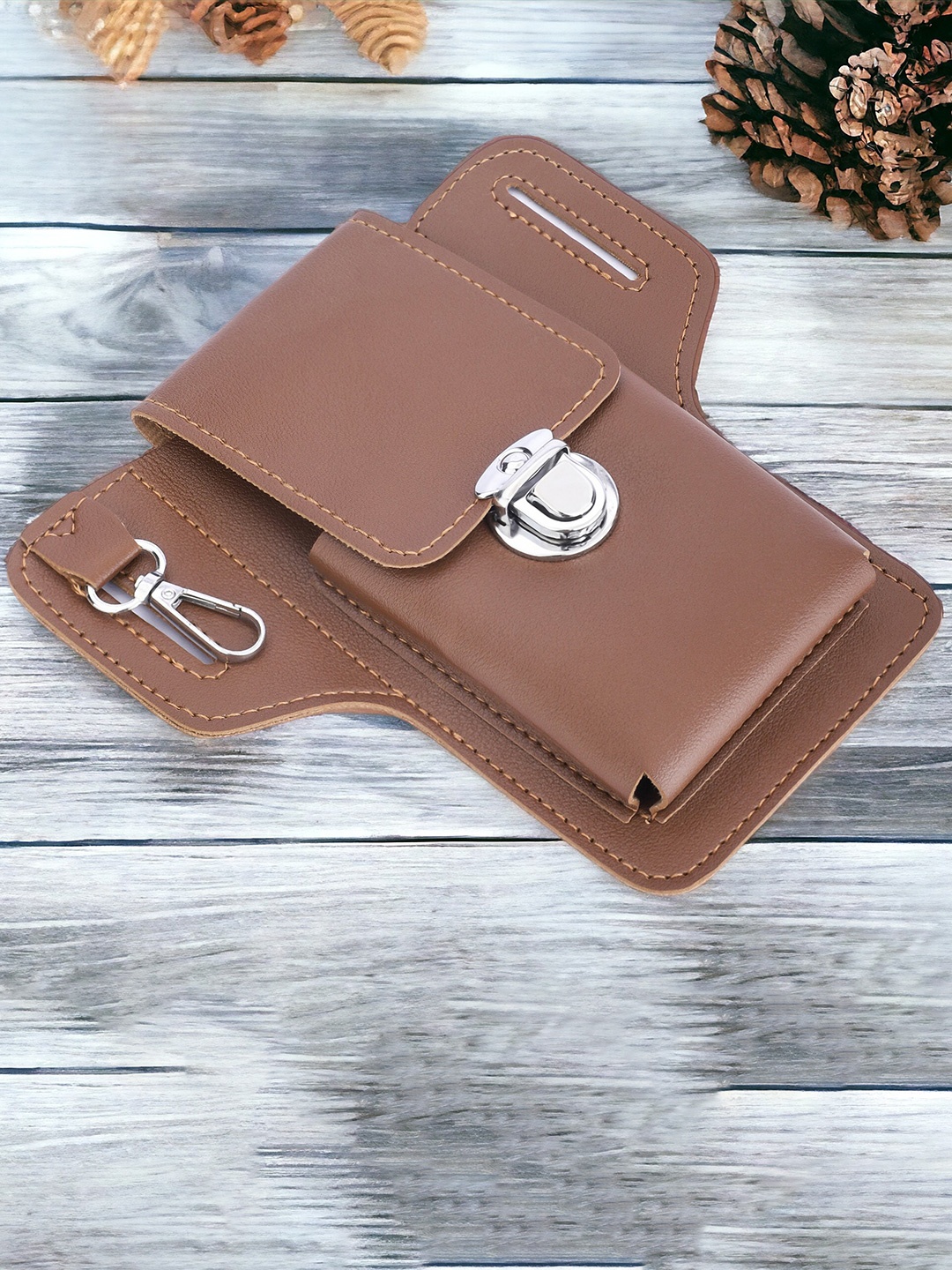 

Kastner Unisex Short Card Holder, Tan