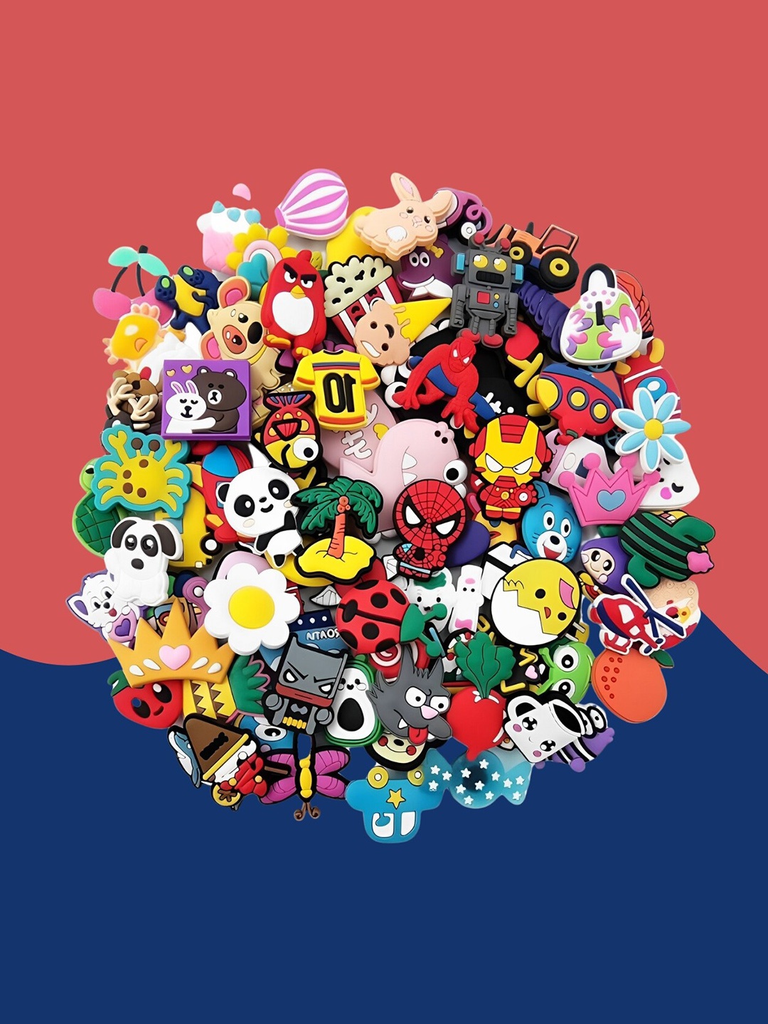 

Pinapes Set Of 12 Assorted Jibbitz