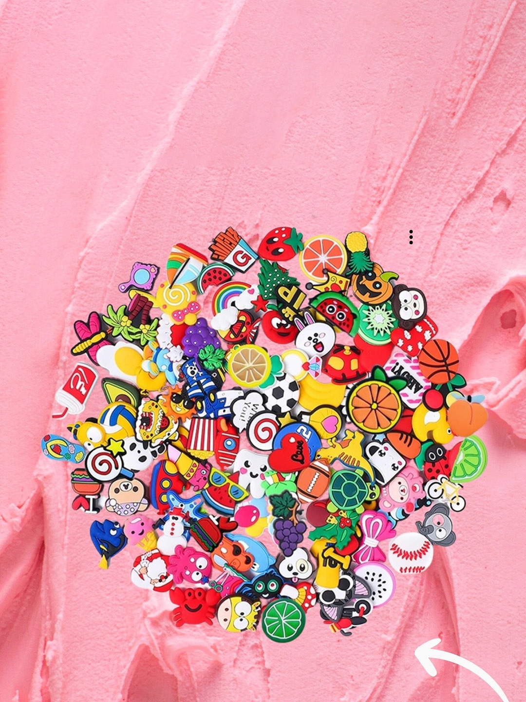 

Pinapes Unisex Set Of 12 Assorted Jibbitz Shoe Charms