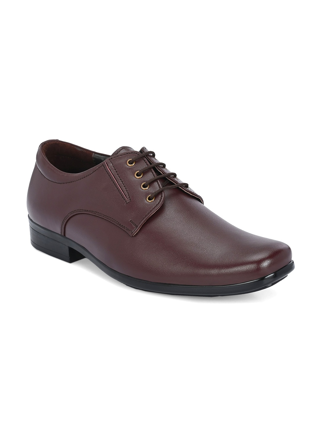 

GARDIN Men Formal Derbys Shoes, Brown