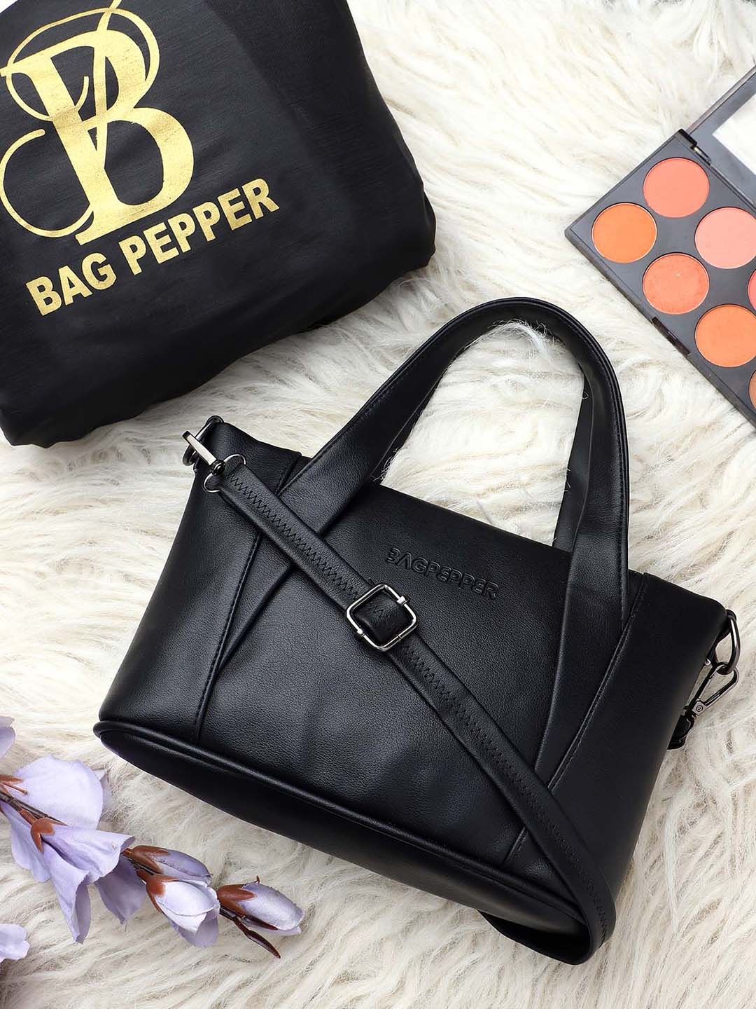 

Bag Pepper Structured Handheld Bag, Black