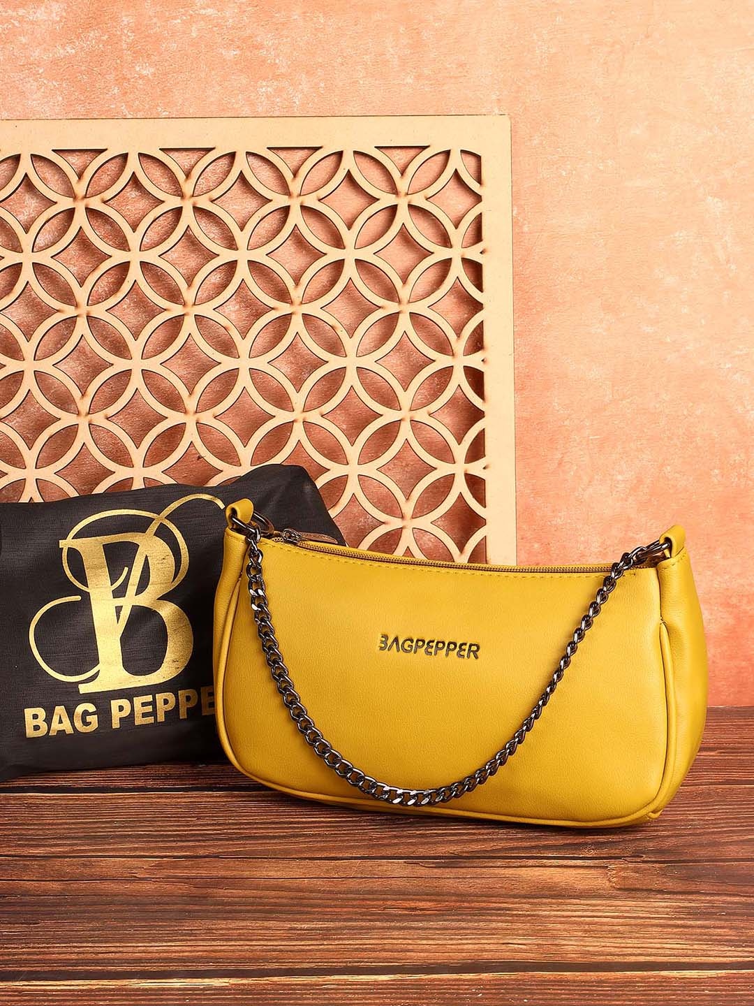 

Bag Pepper Half Moon Handheld Bag, Yellow