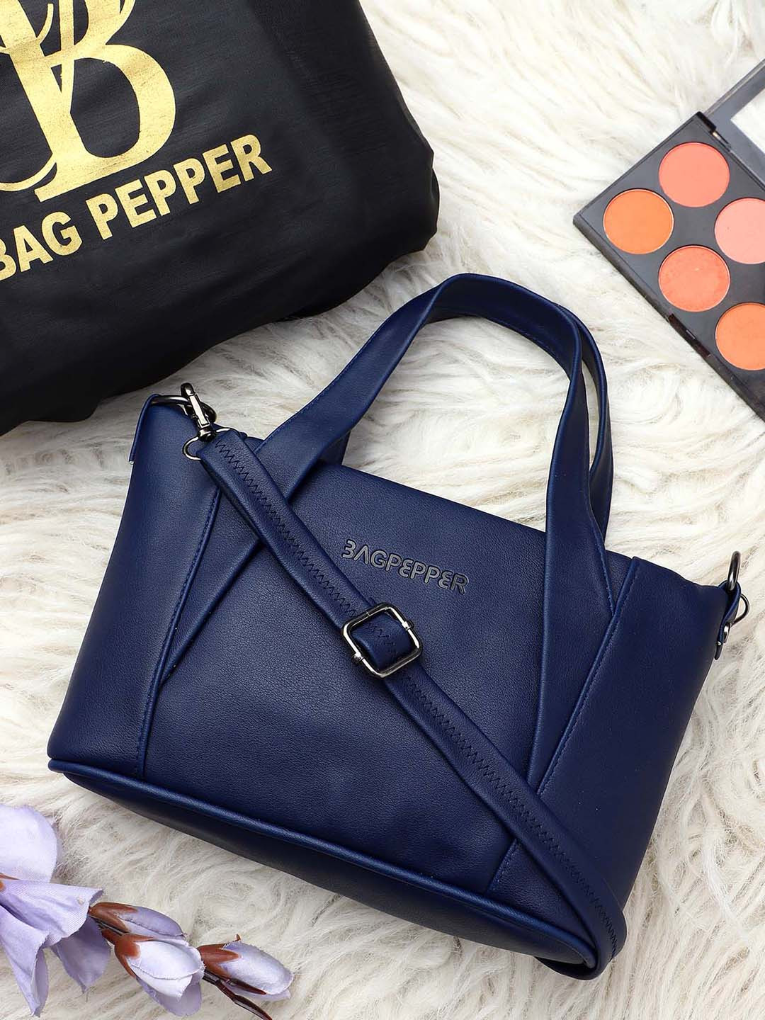 

Bag Pepper Structured Handheld Bag, Navy blue