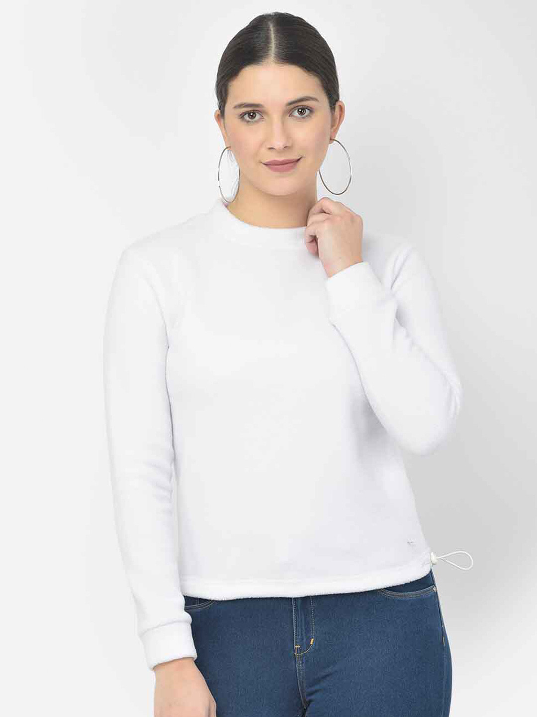

Numero Uno Pullover Sweatshirt, White