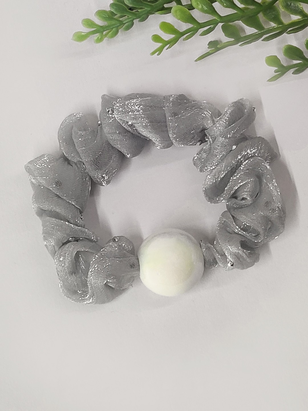 

The Magic Wand Girls Ponytail Holders, Grey