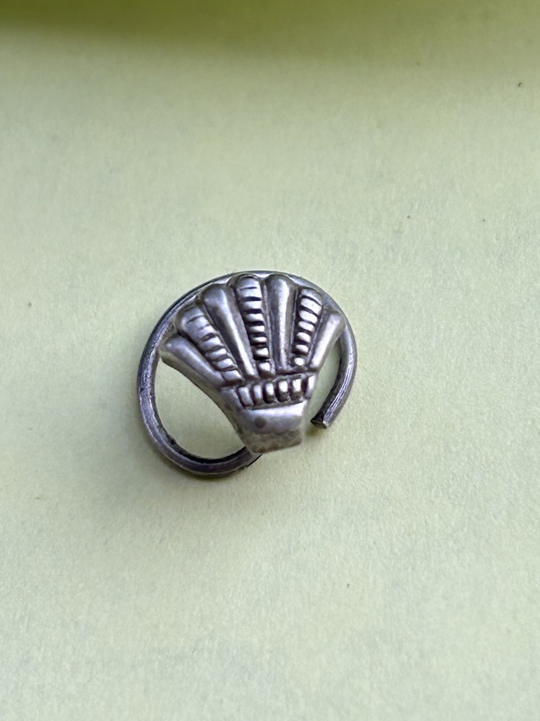 

FIROZA Pure Silver Seep Nosepin