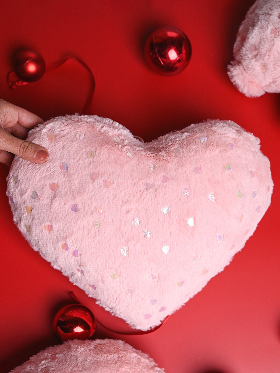 

MARKET99 Valentine Heart Soft Toy, Pink