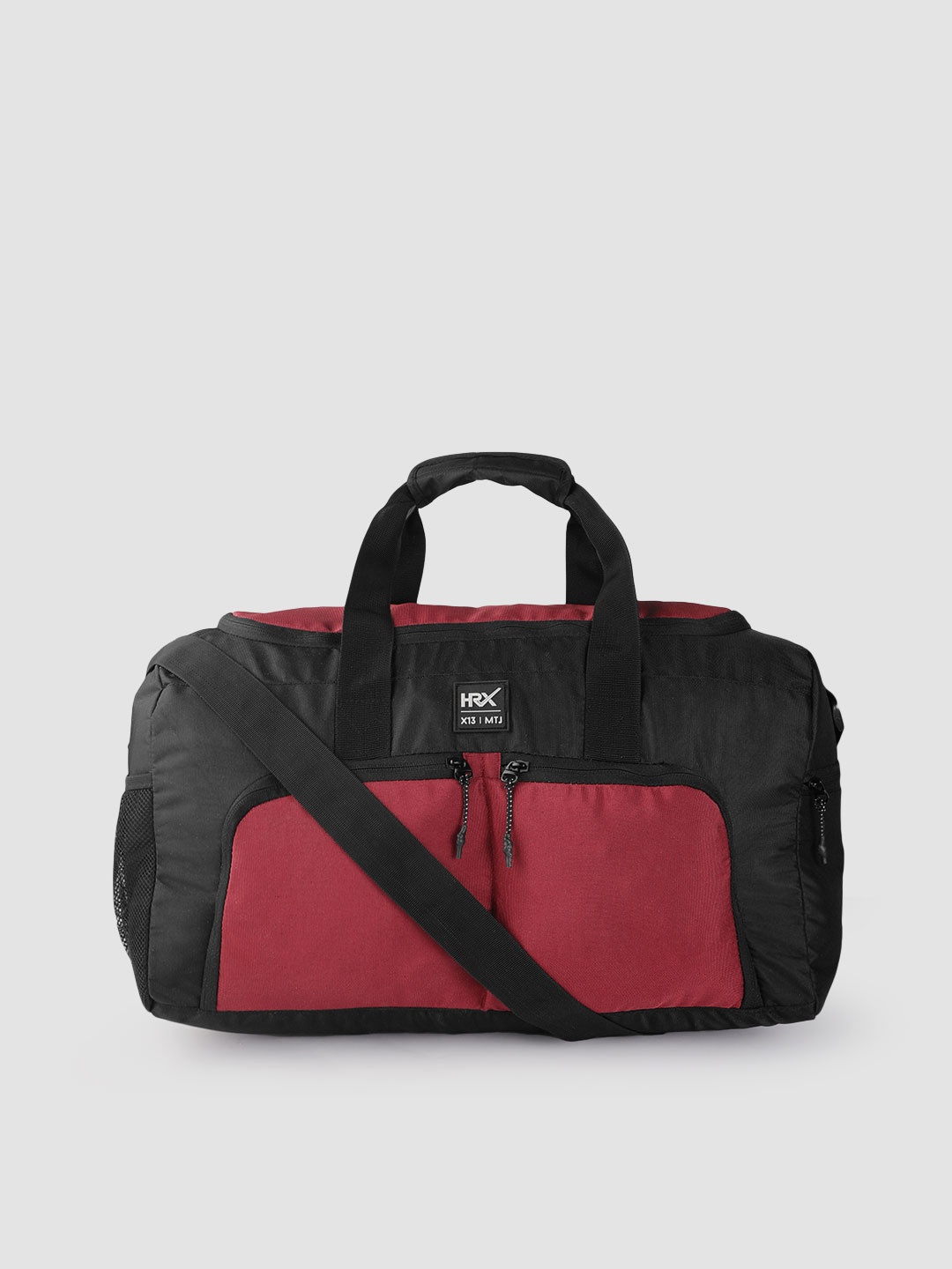 

HRX by Hrithik Roshan Colourblocked Duffel Bag 32.4 L, Maroon