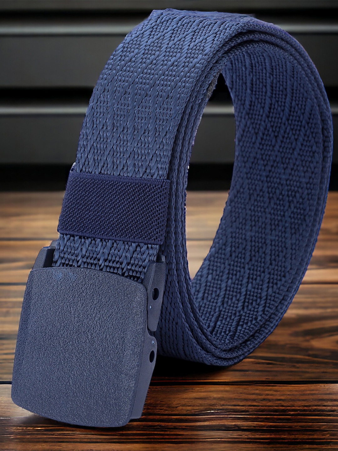 

Kastner Men Textured Belt, Blue