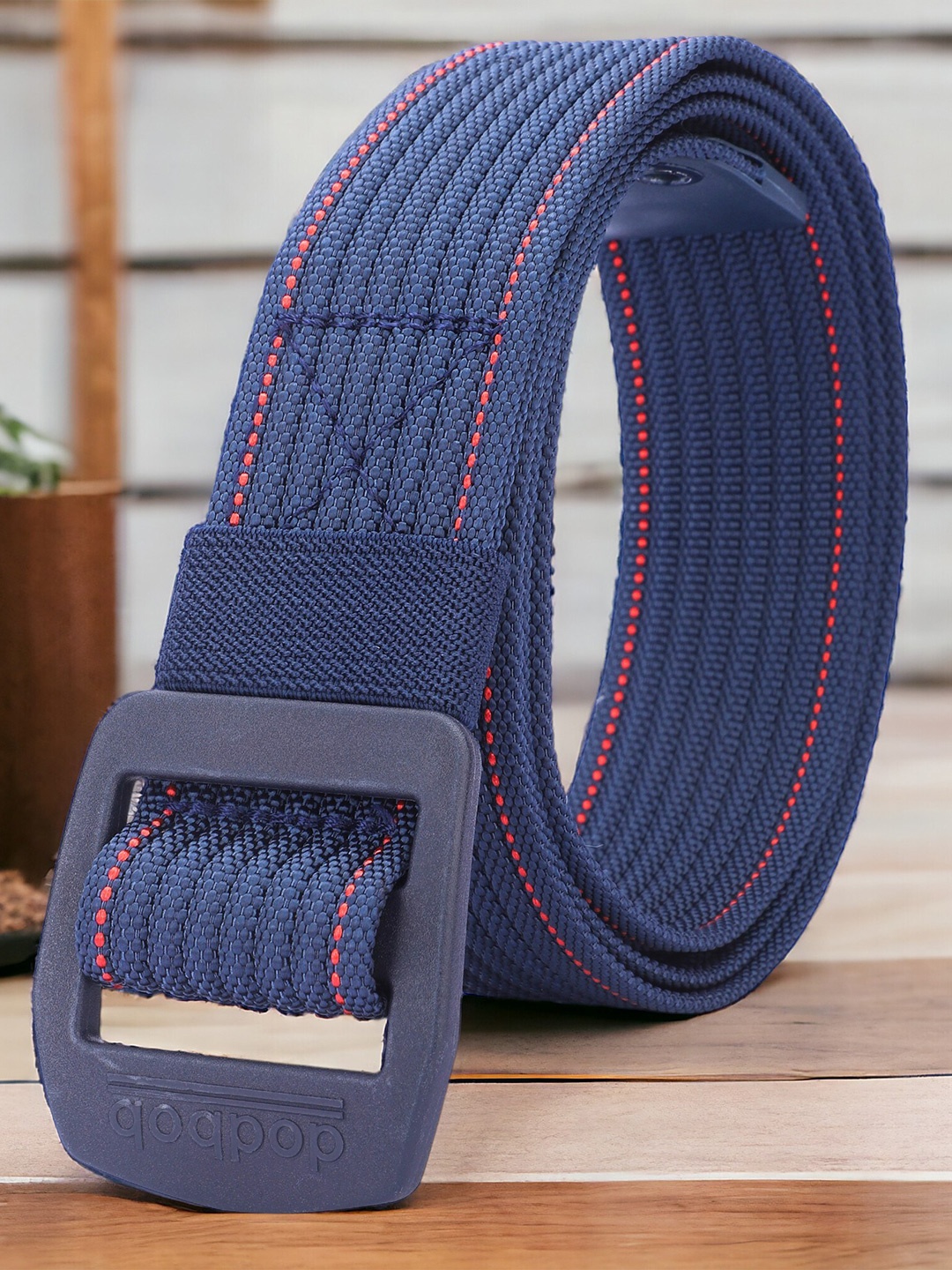 

Kastner Men Textured Canvas Belt, Blue