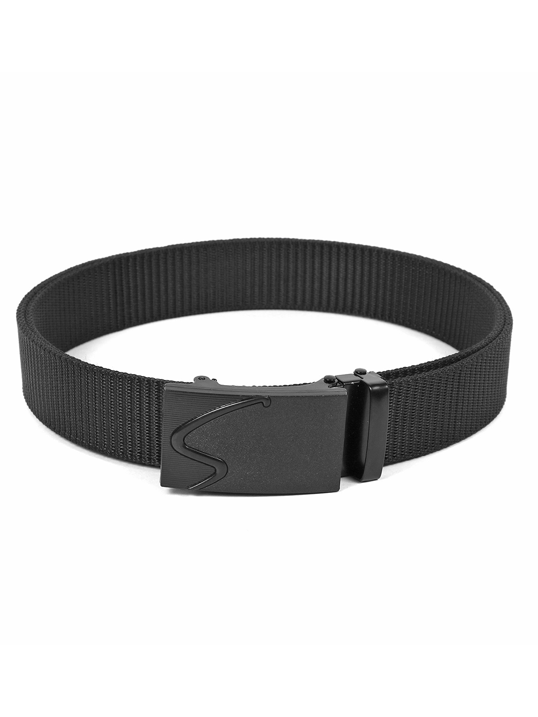

Kastner Men Textured Canvas Belt, Black