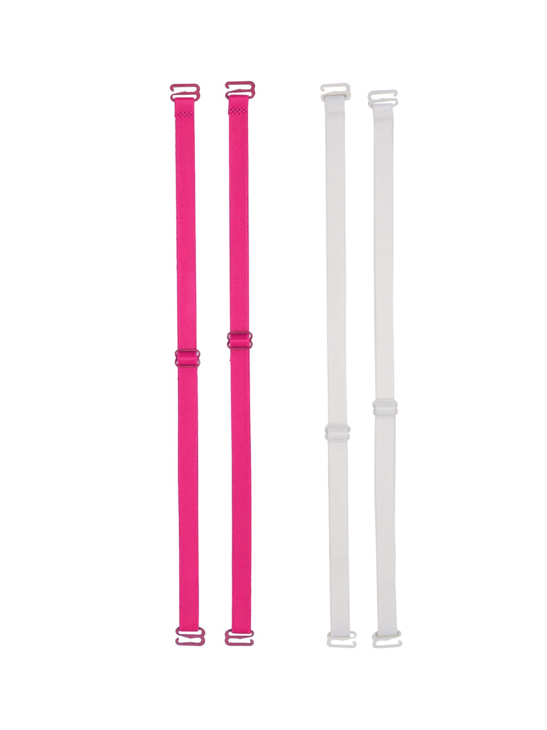 

AROUSY Set Of 2 Soft Adjustable Bra Extenders, White