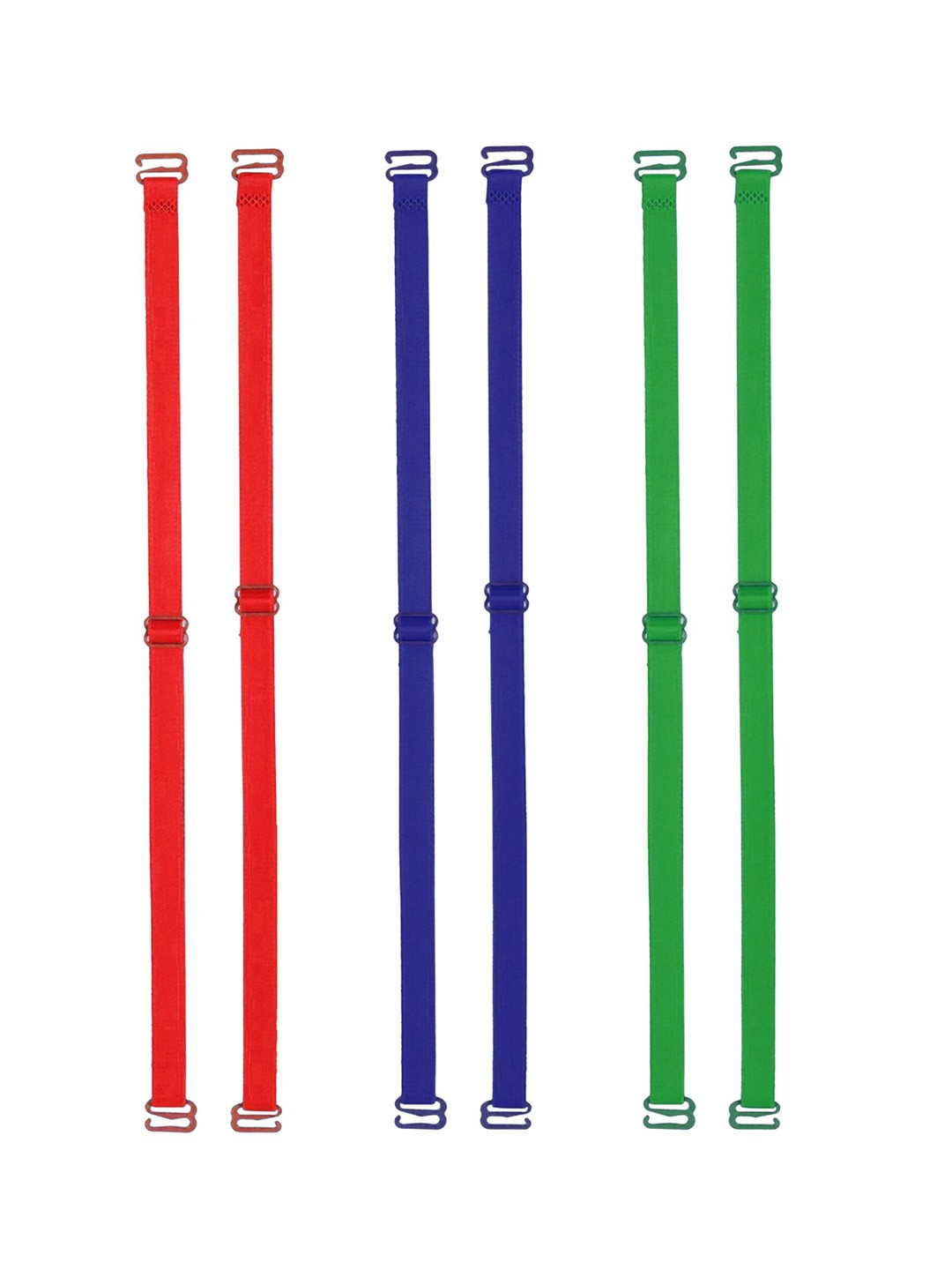

AROUSY Set Of 3 Adjustable Bra Straps, Red