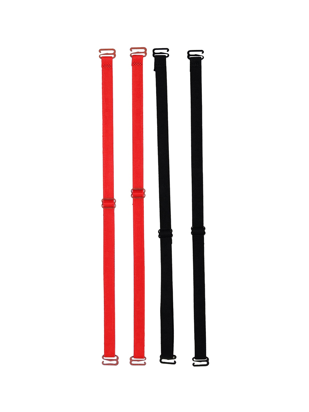 

AROUSY Set Of 2 Adjustable Bra Extenders with All Day Comfort, Red