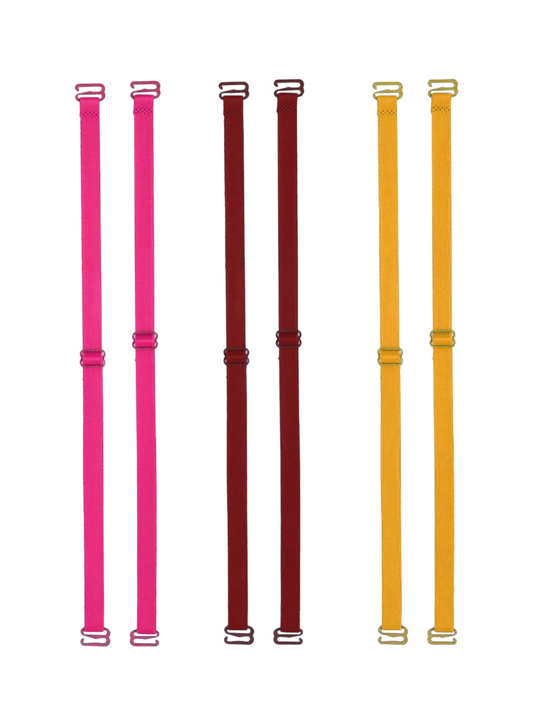 

AROUSY Set Of 3 Bra Adjustable Extenders, Pink