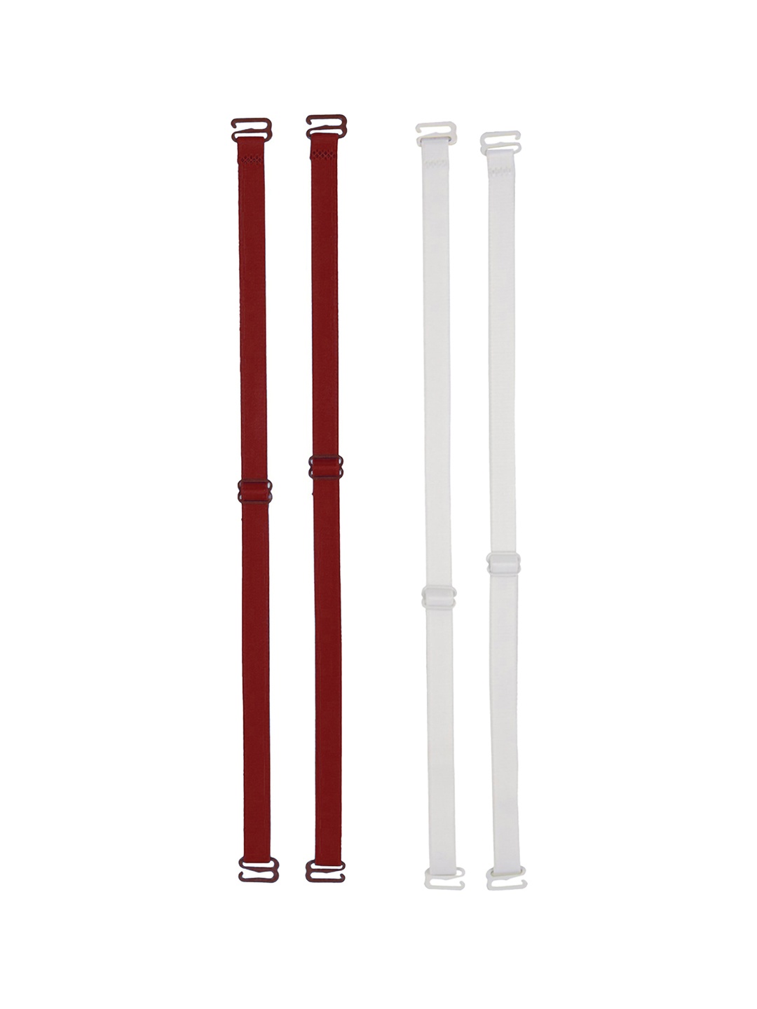 

AROUSY Set Of 2 Adjustable Bra Straps, Maroon