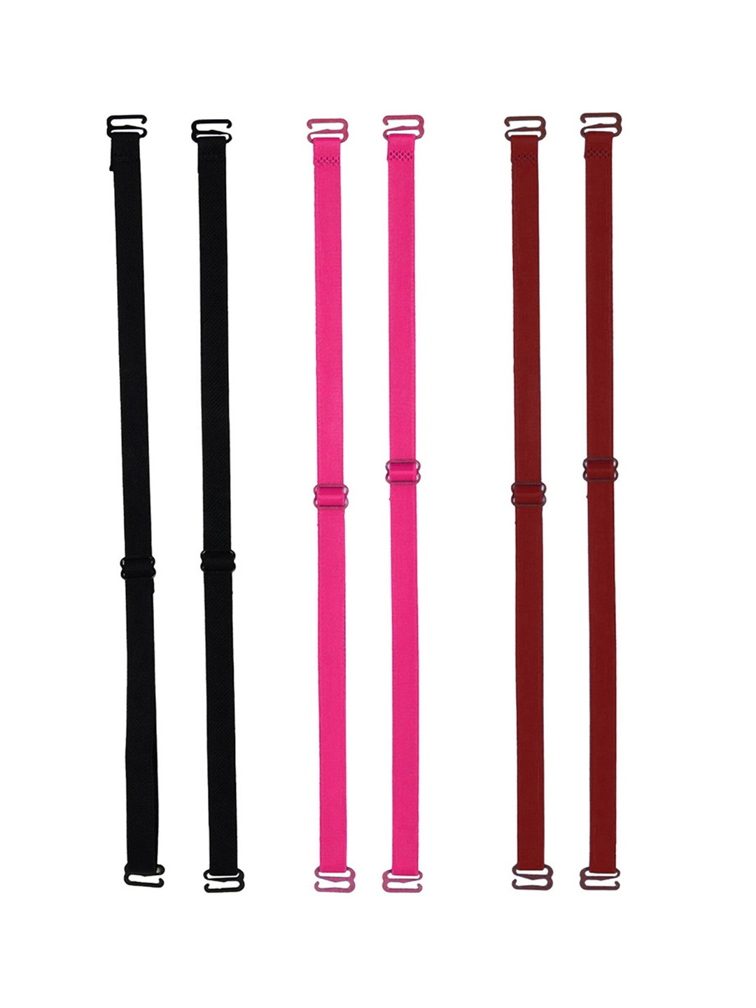 

AROUSY Set Of 3 Adjustable Bra Extenders with All Day Comfort, Black