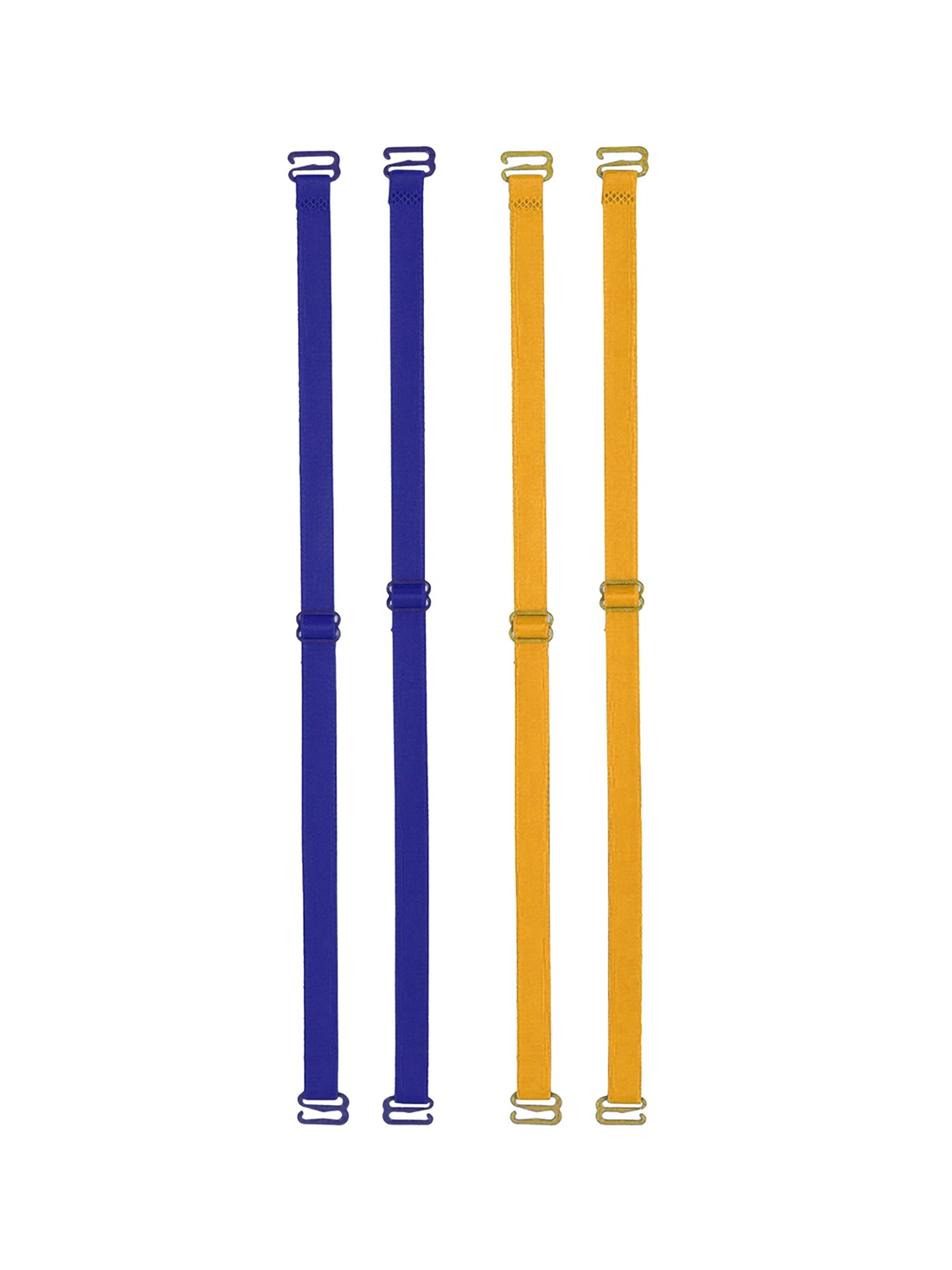 AROUSY Set of 2 Adjustable Bra Straps with All Day Comfort, Yellow