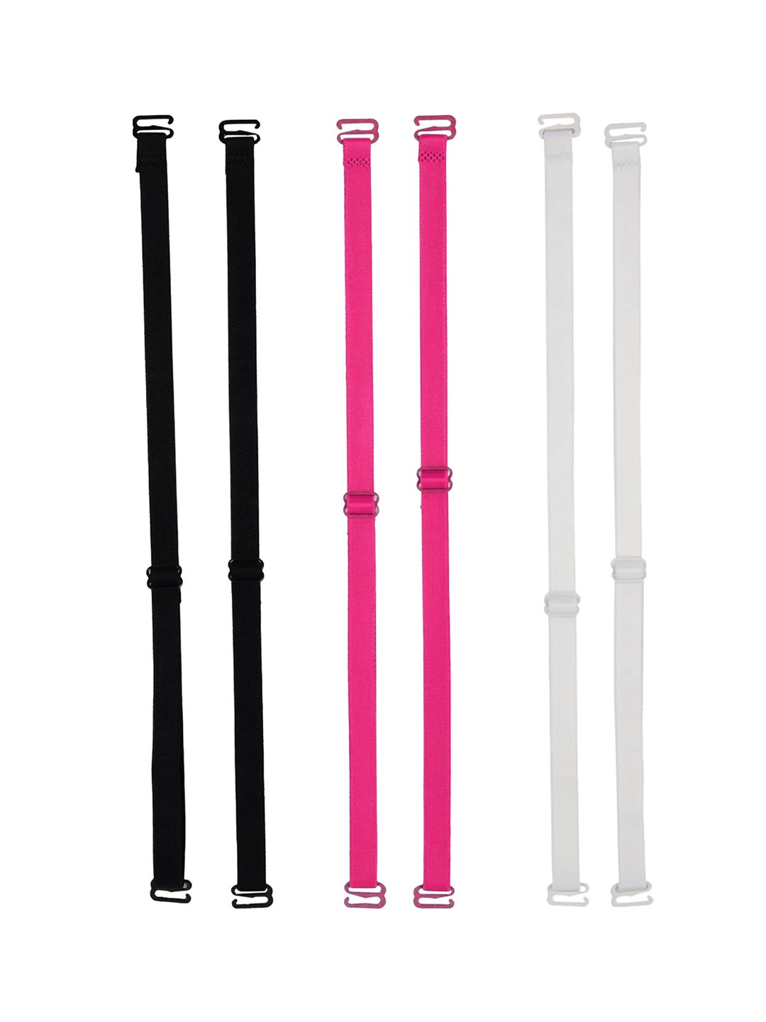 

AROUSY Set Of 3 Adjustable Bra Extenders, Black