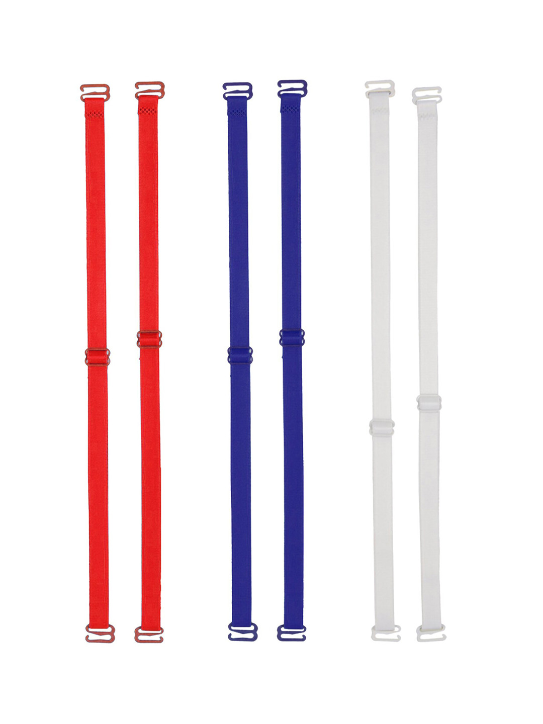 

AROUSY Set Of 3 Adjustable Bra Straps, Red