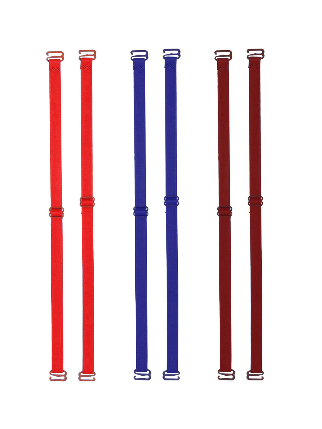 

AROUSY Set Of 3 Adjustable Bra Extenders with All Day Comfort, Red