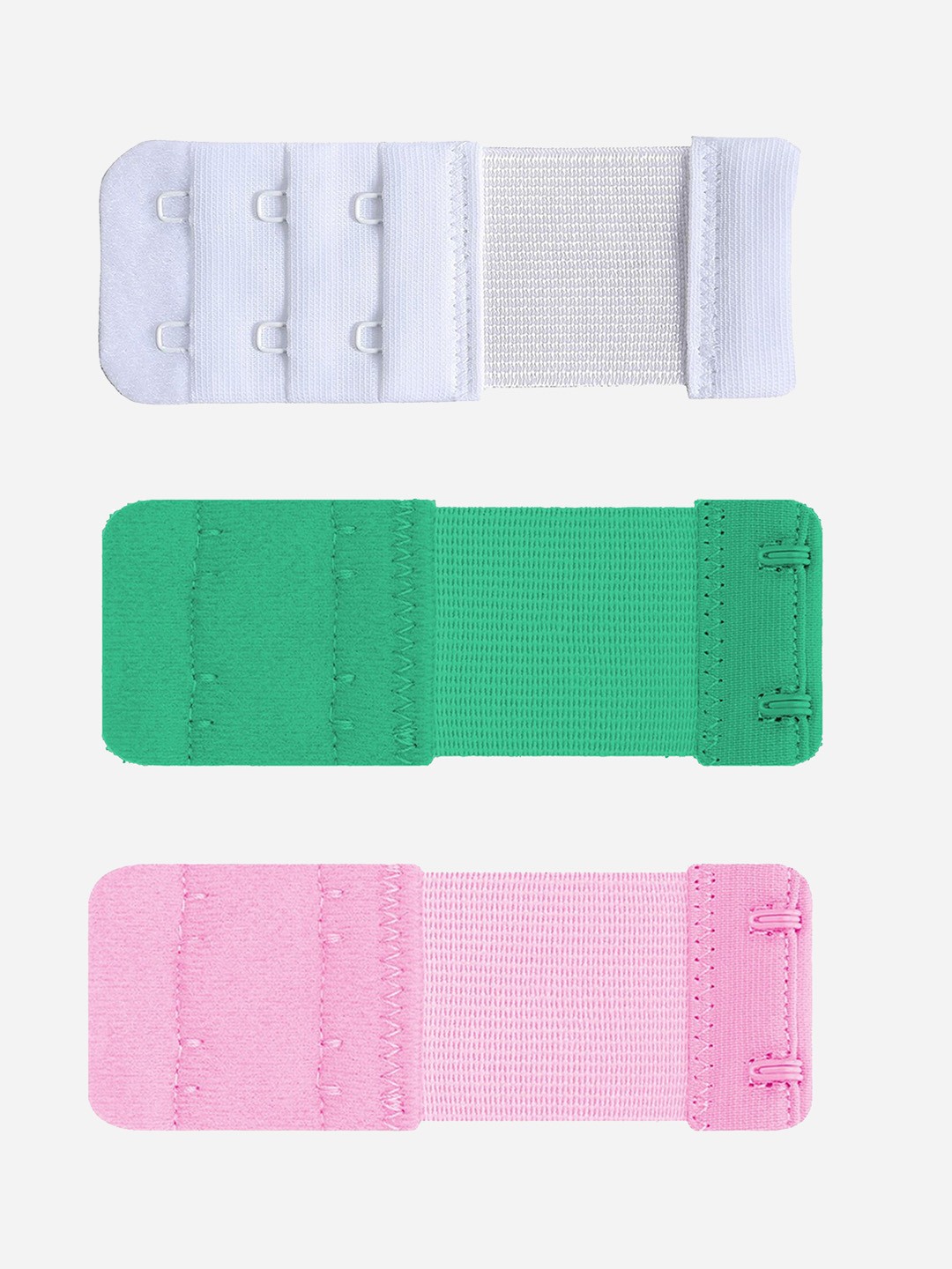 

AROUSY Set Of 3 Adjustable Bra Extenders with All Day Comfort, Green