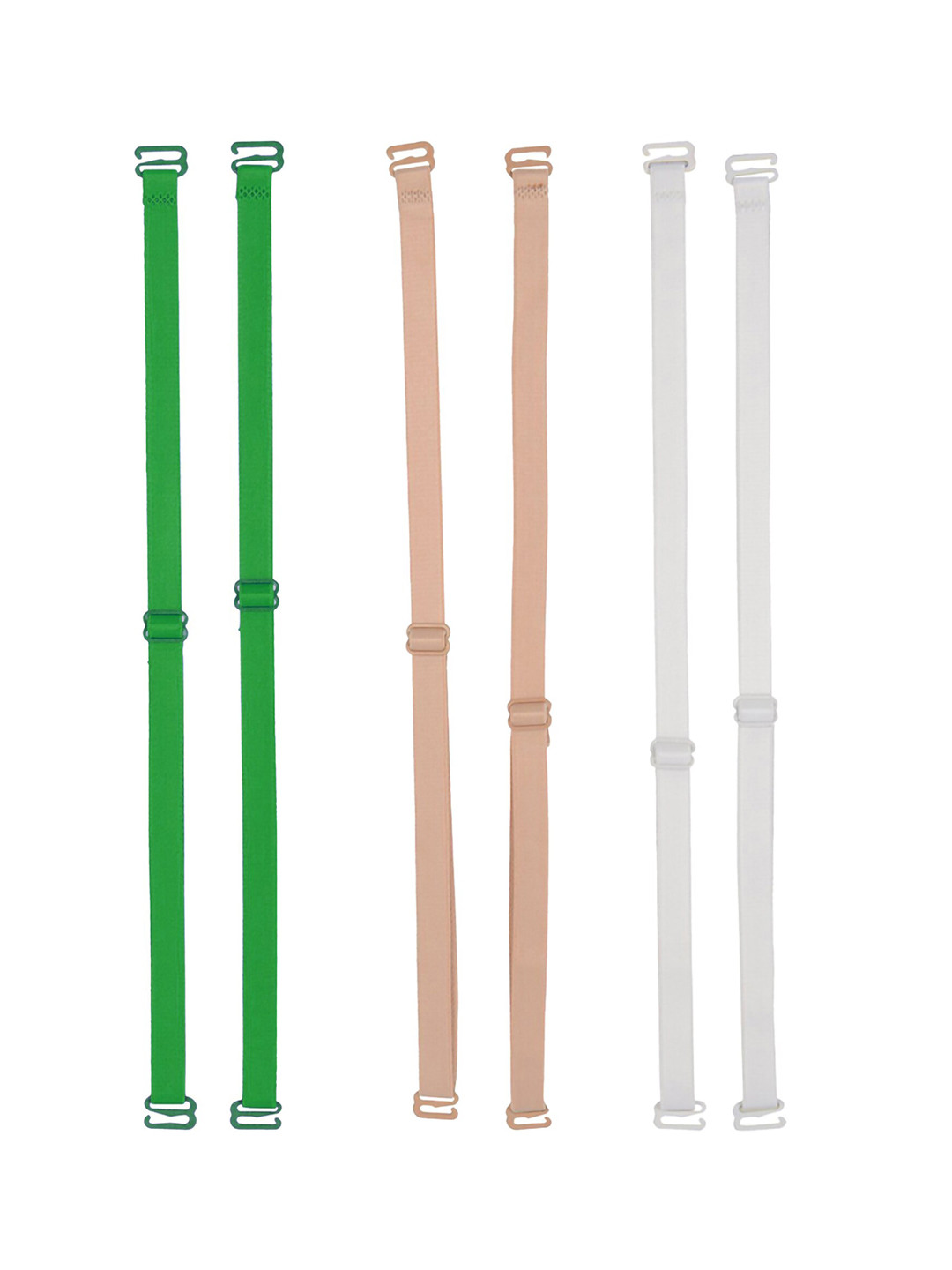 

AROUSY Set of 3 Adjustable Bra Straps with All Day Comfort, Green