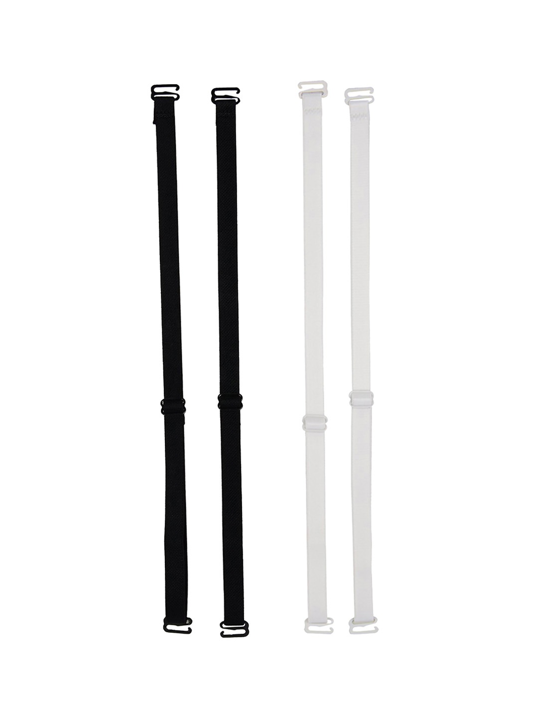 

AROUSY Pack Of 2 Adjustable Bra Straps With All Day Comfort, Black